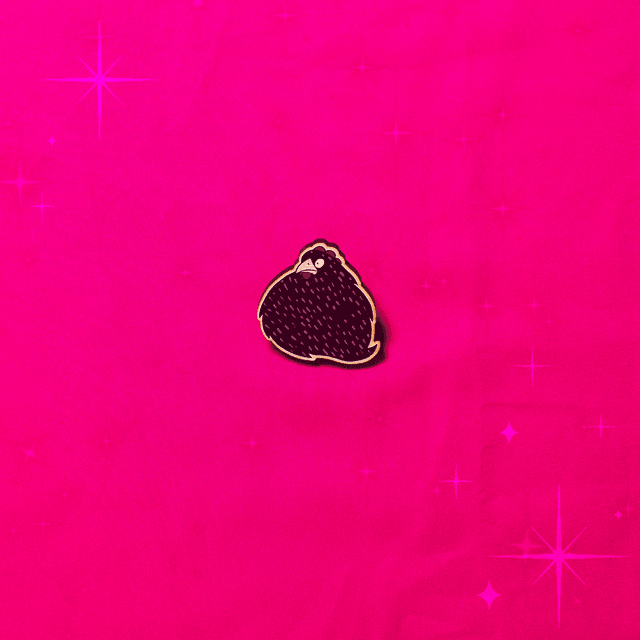 Pickle Wooden Badge